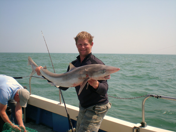 Tope Fishing with Chris Mole Charters