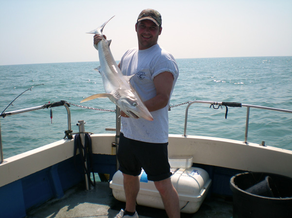 Tope Fishing with Chris Mole Charters